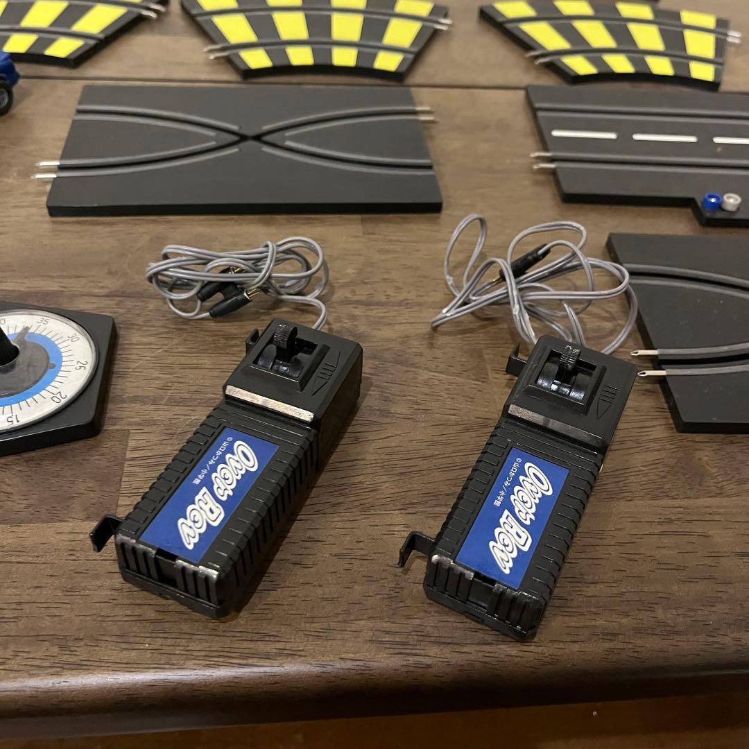 【長期保管】オーバーレブ!! カーチェイサー レースカーセット Aセット 当時物