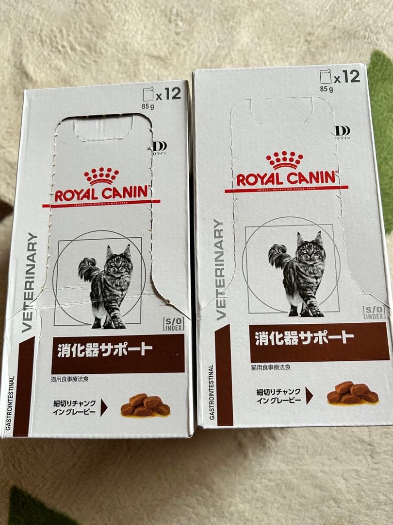  CANIN 消化器サポート 猫用 ウェット85g×12袋×2箱