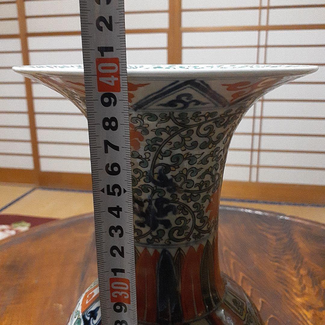 中国大明万暦年製尊形大花瓶