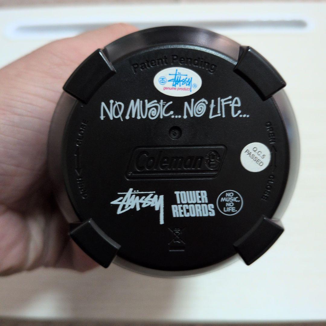 STUSSY×TOWER RECORDS×Coleman ランタン おまけ付き