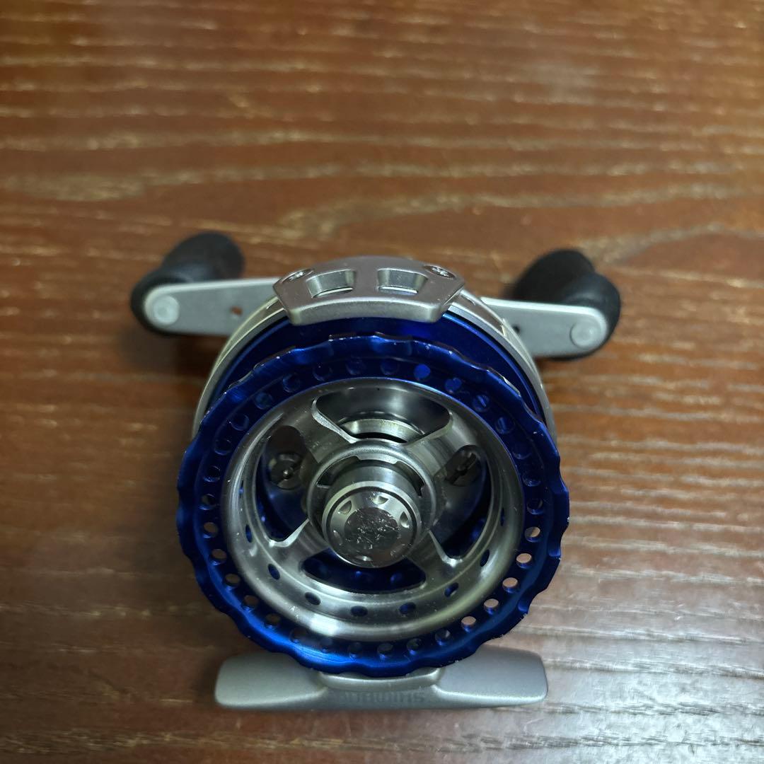 シマノ セイハコウ 60B ブルー　かかり釣りリール