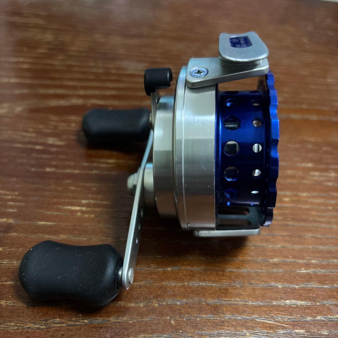 シマノ セイハコウ 60B ブルー　かかり釣りリール