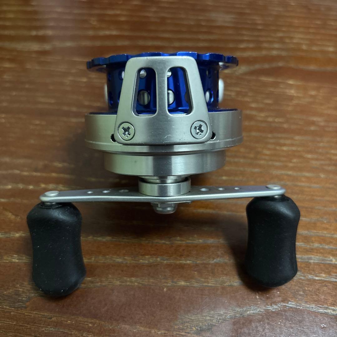 シマノ セイハコウ 60B ブルー　かかり釣りリール