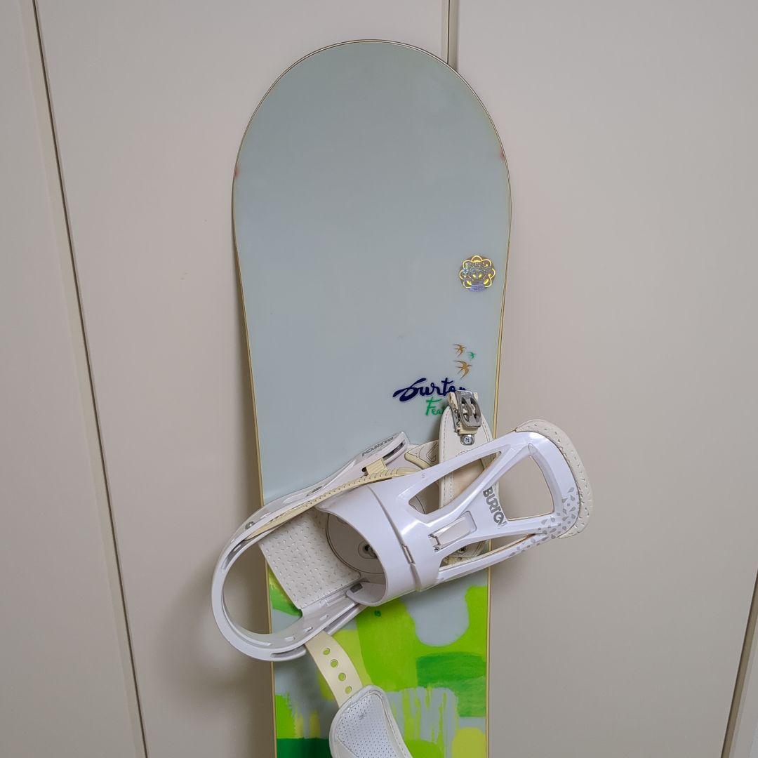 BURTONバートン スノーボード２点セット レディース 140cm　初心者