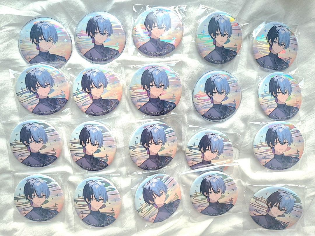 セカライ4th ホログラム缶バッジコレクション青柳冬弥