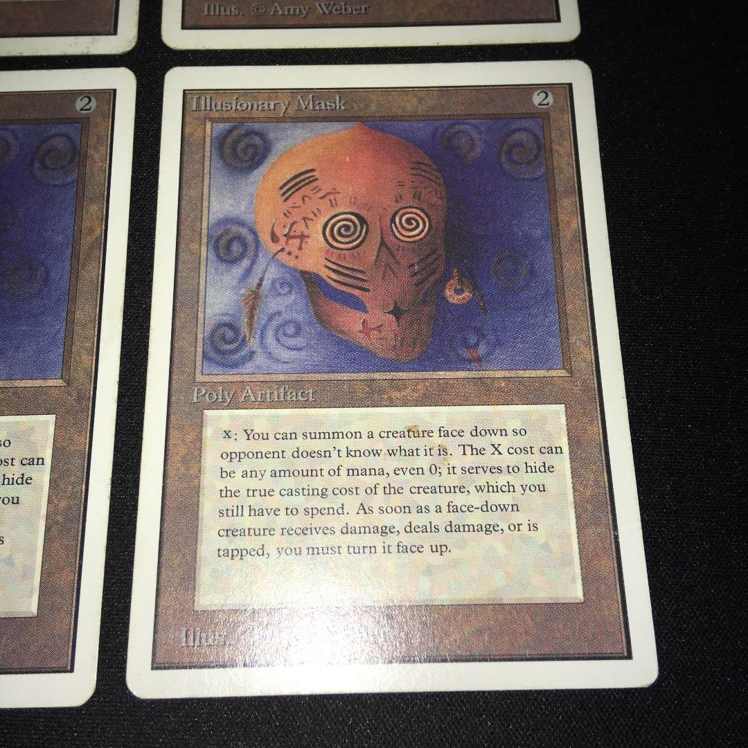 MTG Illusionary Mask 2ED ４枚組