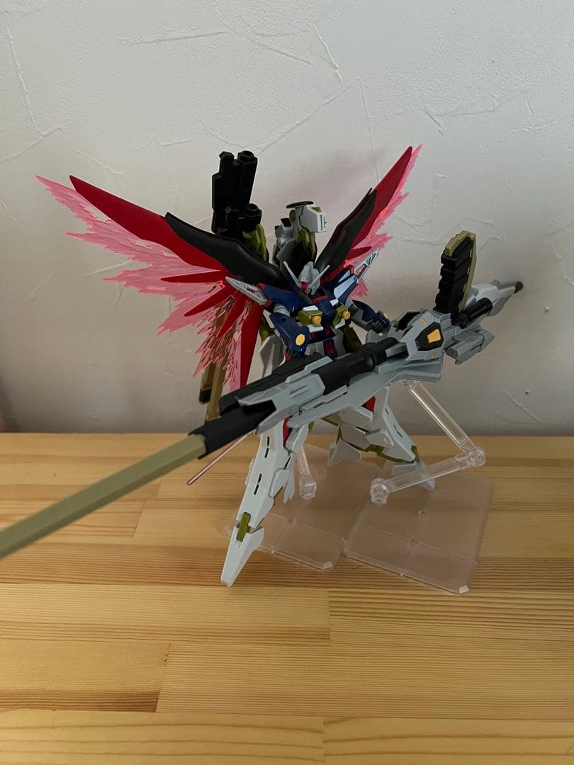 hgデスティニーspecⅡ&ゼウスシルエット