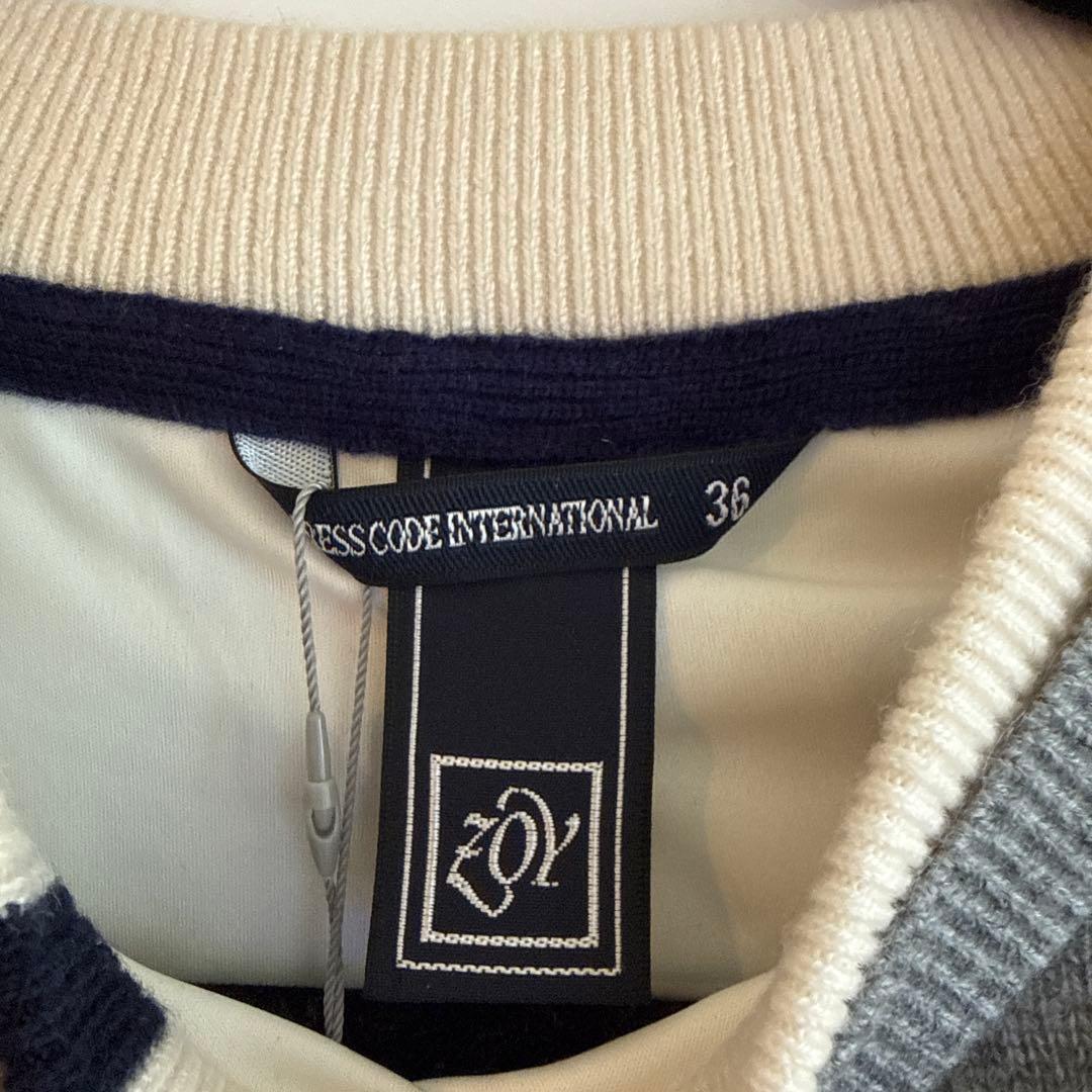 【新品・タグ付き】ZOY クルーネックセーター