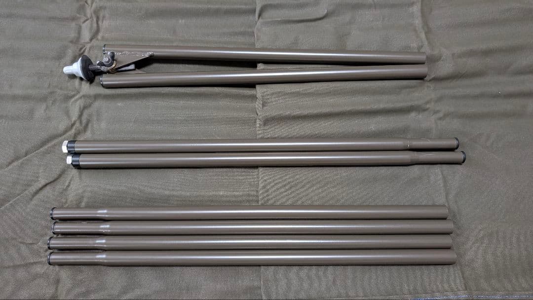 M-BROWN スーパーラムダポールセット + No 3ポール2本