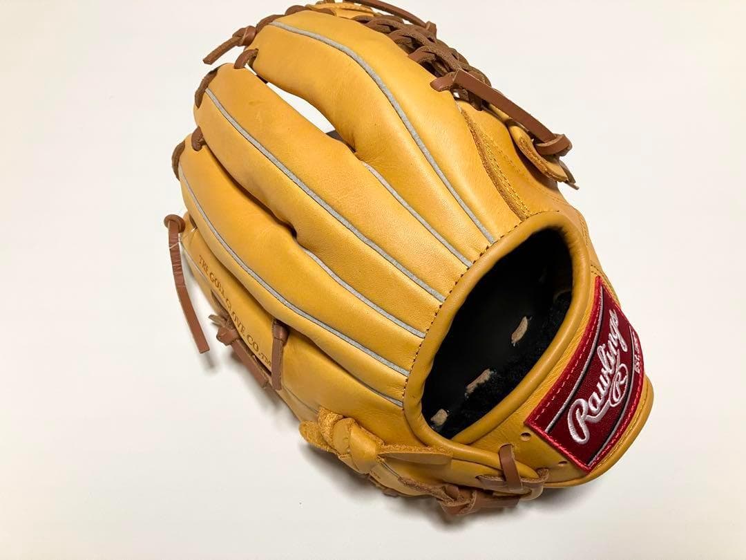 ローリングス 　タン　Rawlings　軟式野球用グラブ　 成人学生用