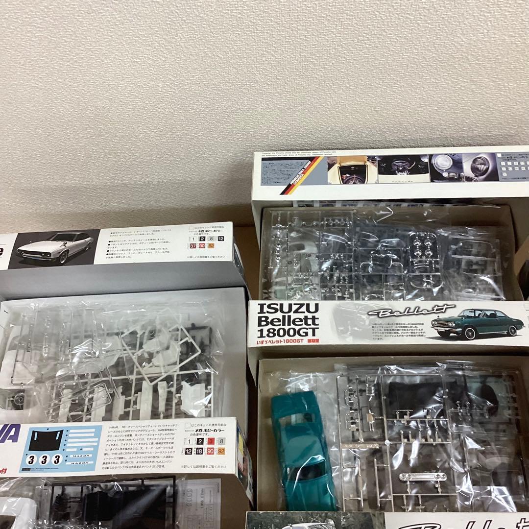 フジミ模型 1/24スケール 旧車・名車プラモ 10点セット 未組立品