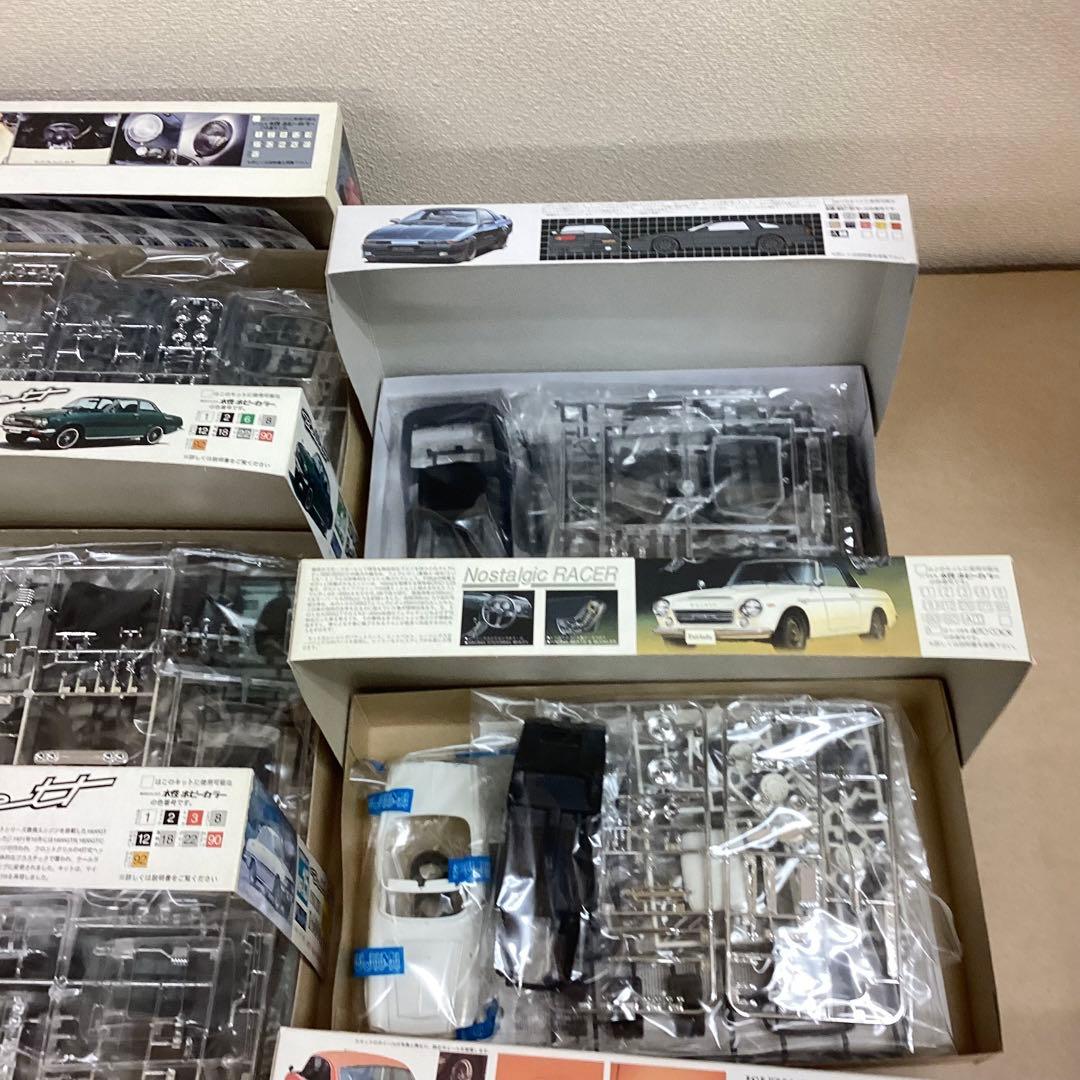 フジミ模型 1/24スケール 旧車・名車プラモ 10点セット 未組立品