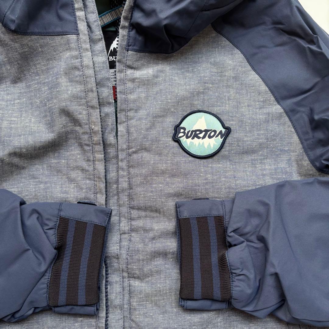 S*s様 撥水加工クリーニング済み　Burton 上下セット　グレー/ネイビー/