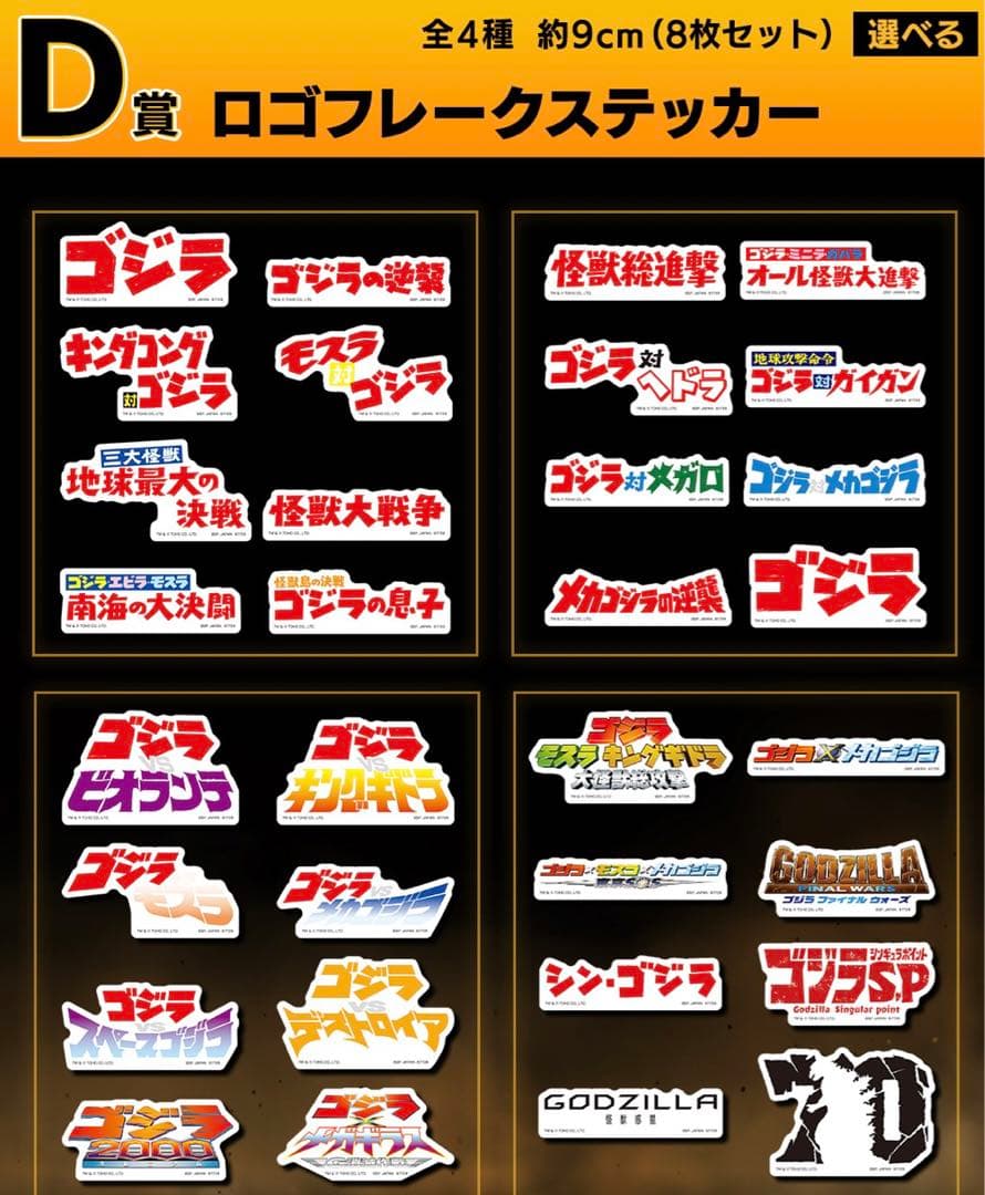 一番くじゴジラ　 1ロット81点ラストワン賞込み