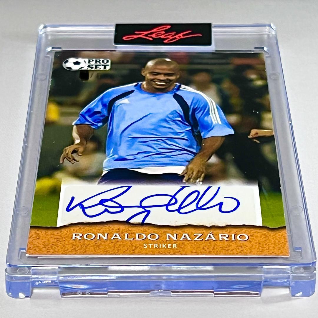 【直筆サイン！世界限定6枚】ロナウド Leaf ブラジル代表 レアル・マドリー