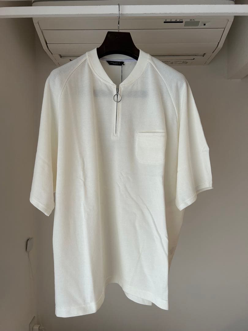 SOLARIS SPORTS ソラリススポーツ ハーフジップポロ ホワイト2