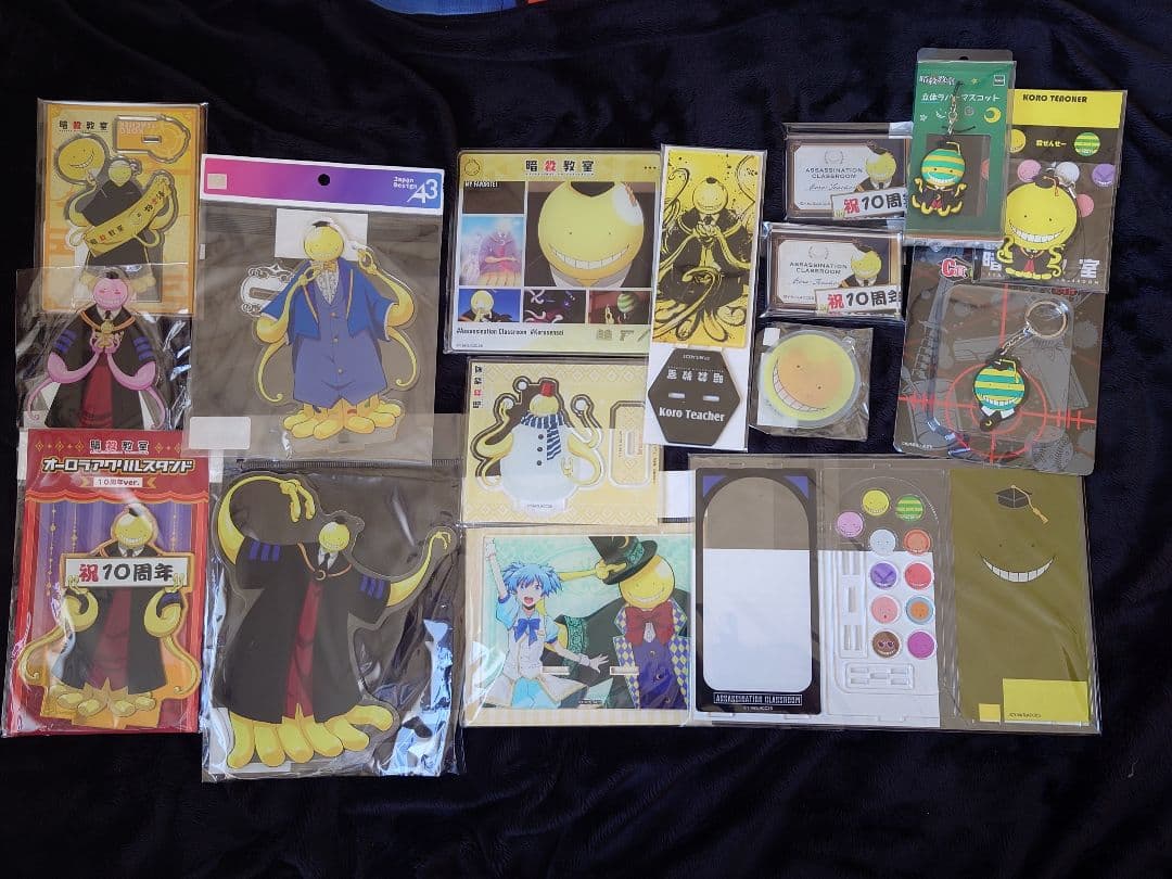 暗殺教室 殺せんせーグッズセット アクリルスタンド