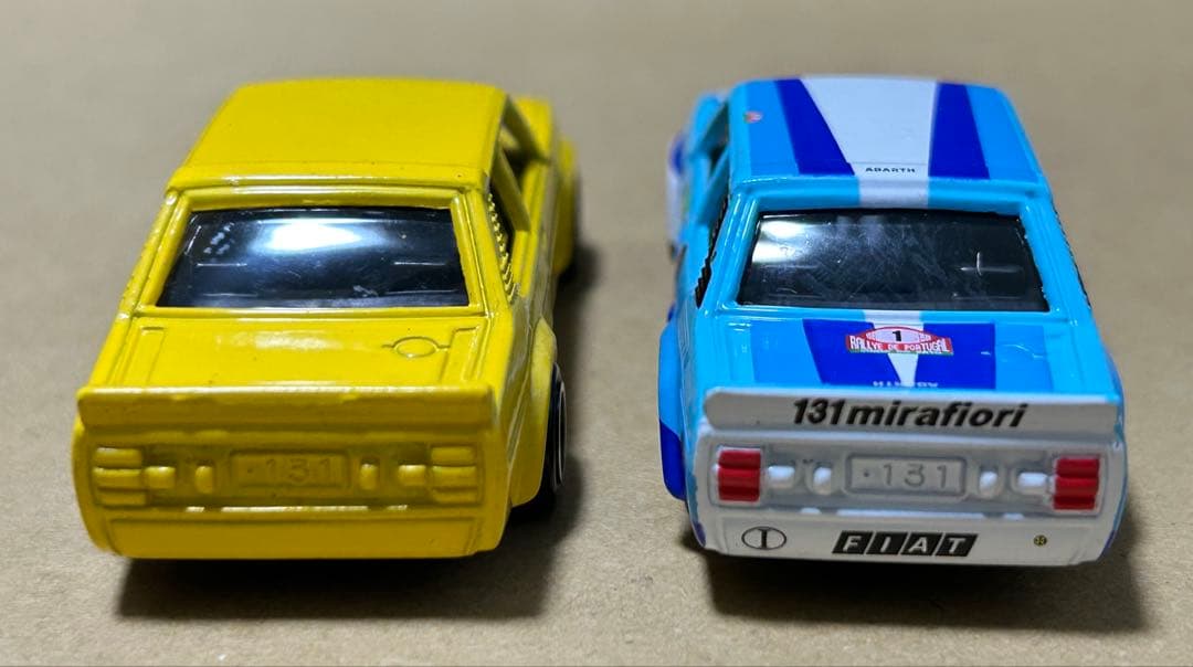 トミカ フィアット131アバルトラリー 2台セット
