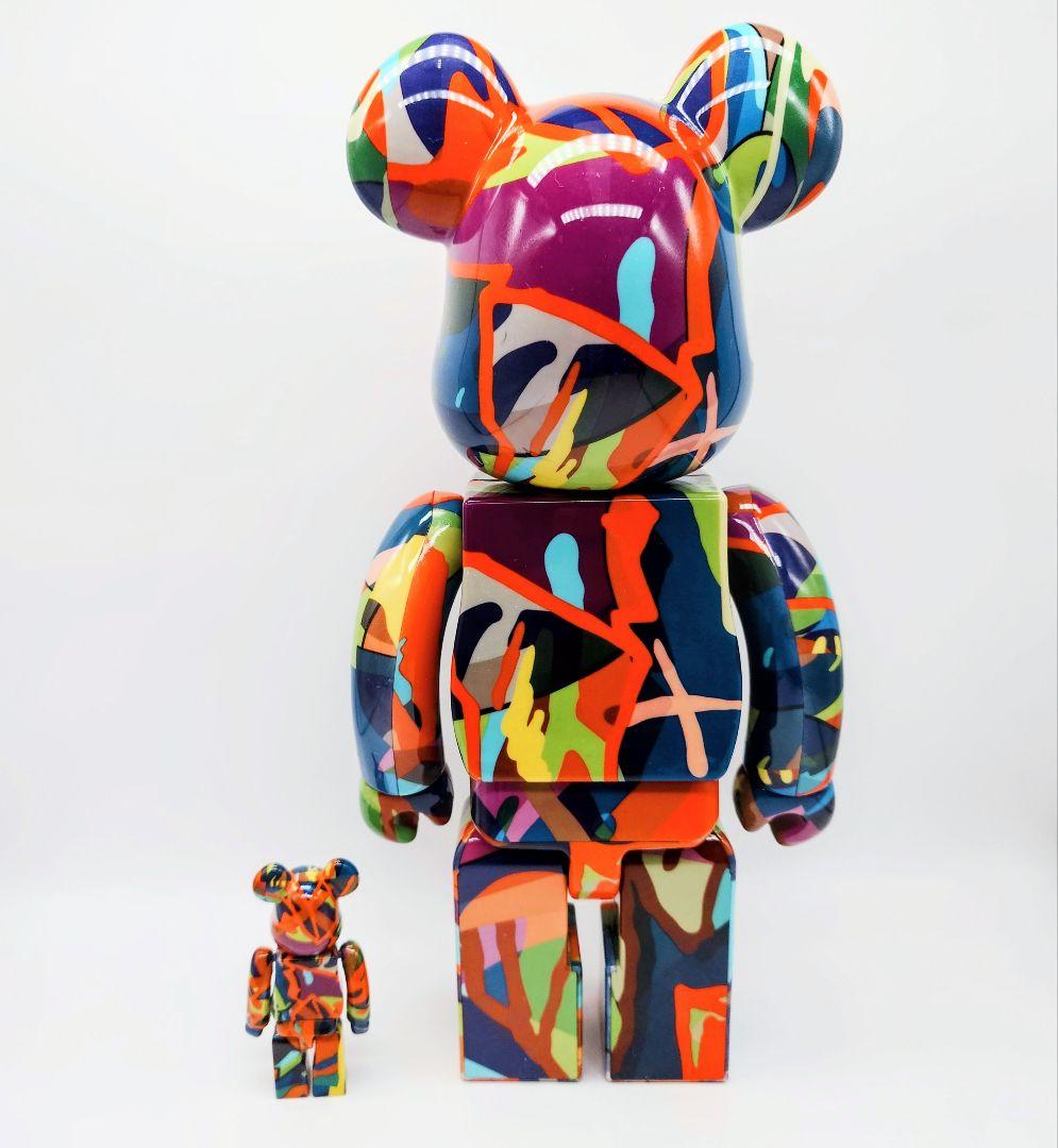 【新品同様】BE@RBRICK-ベアブリック TENSION 100%＆400