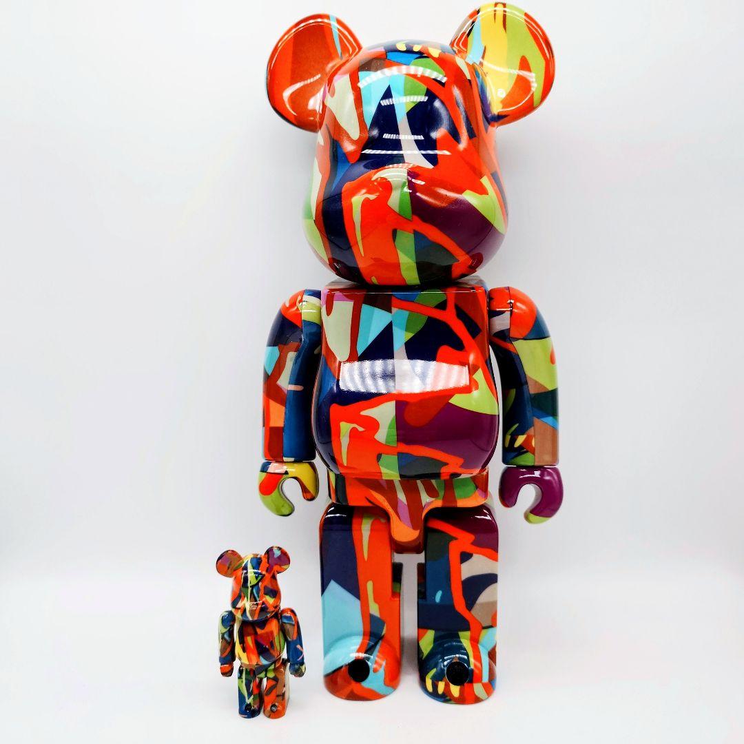 【新品同様】BE@RBRICK-ベアブリック TENSION 100%＆400