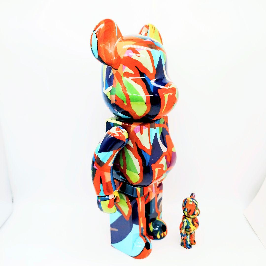 【新品同様】BE@RBRICK-ベアブリック TENSION 100%＆400