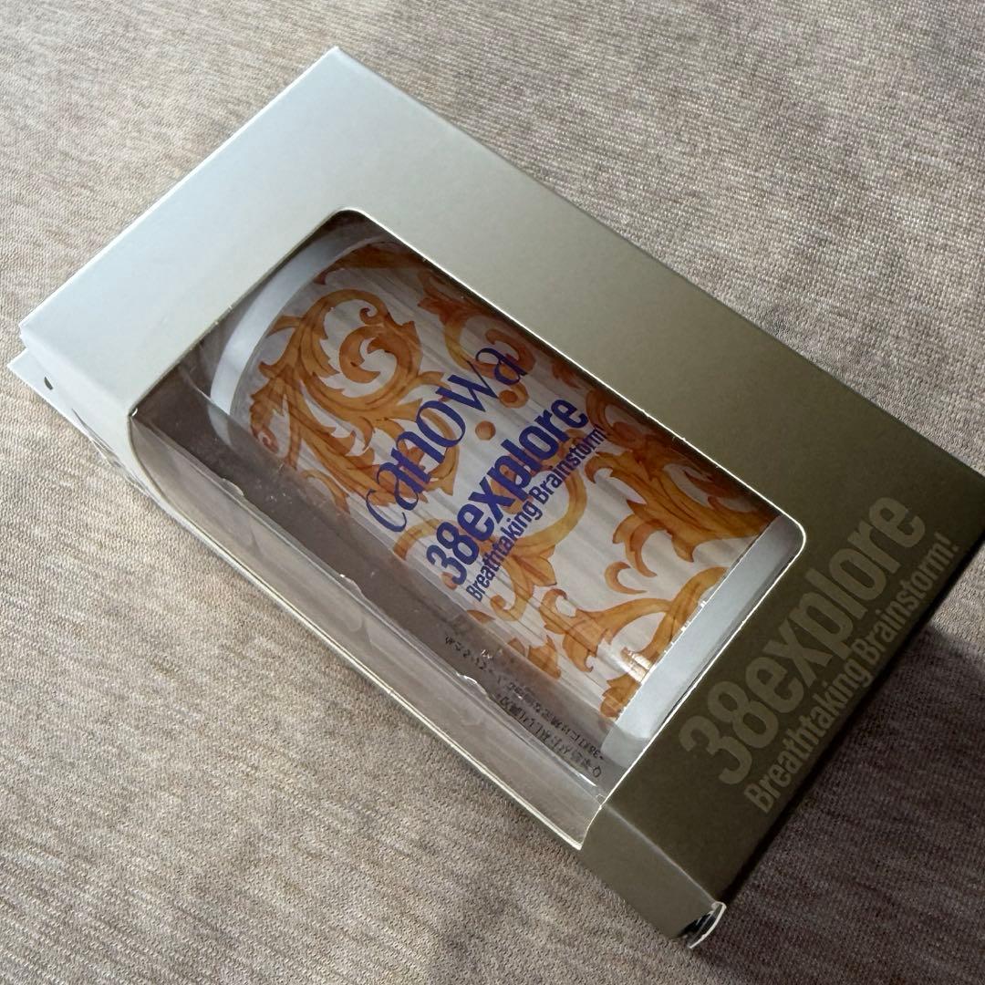 新品未開封 canowa × 38explore 38灯 バロック 柄 ホワイト