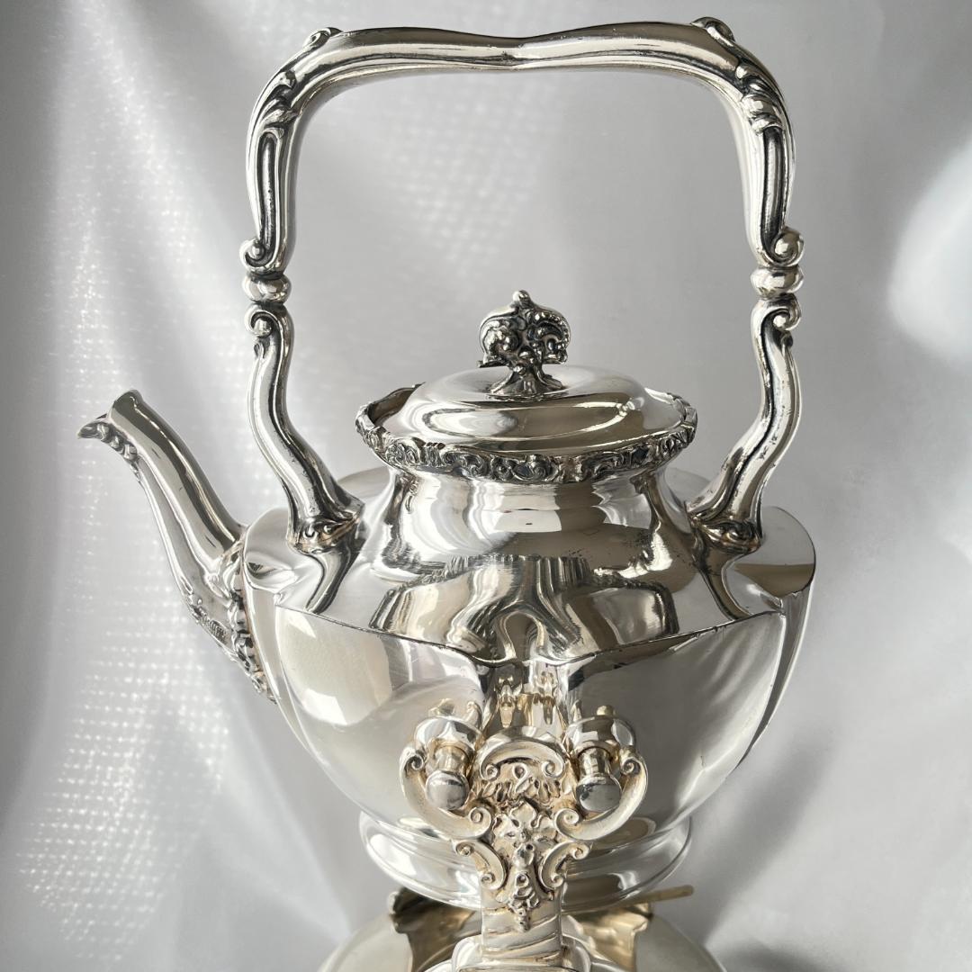 ティーケトル スタンド / バナー【シルバープレート】華麗！！