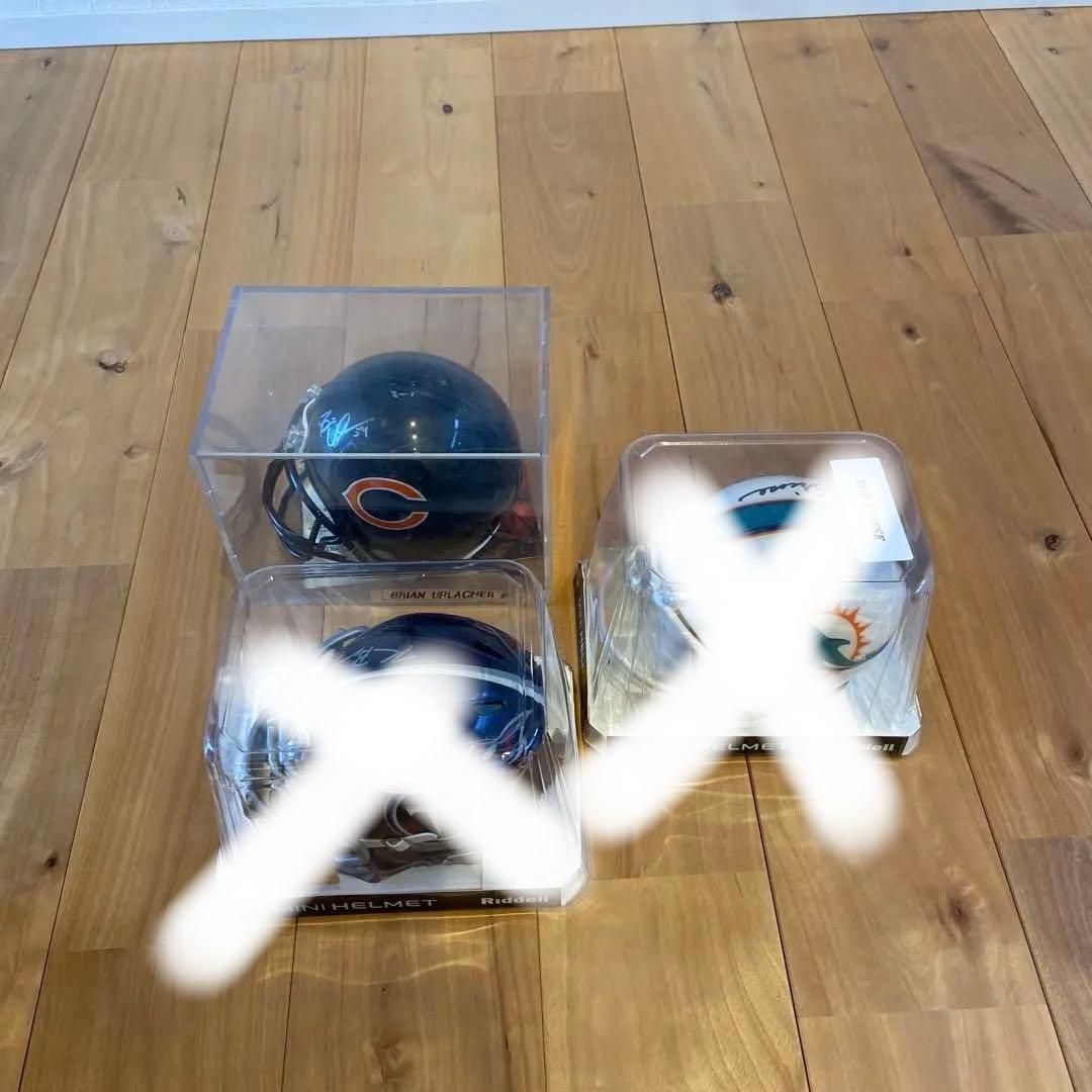 Riddell アメリカンフットボール ミニヘルメットセット6個