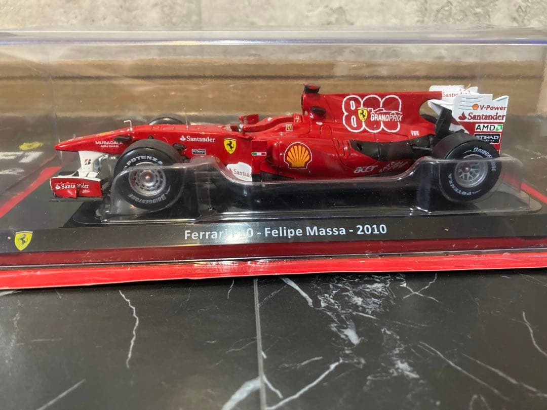 ラス1 日本未発売　フェラーリF1 ビッグスケールコレクション F10 マッサ