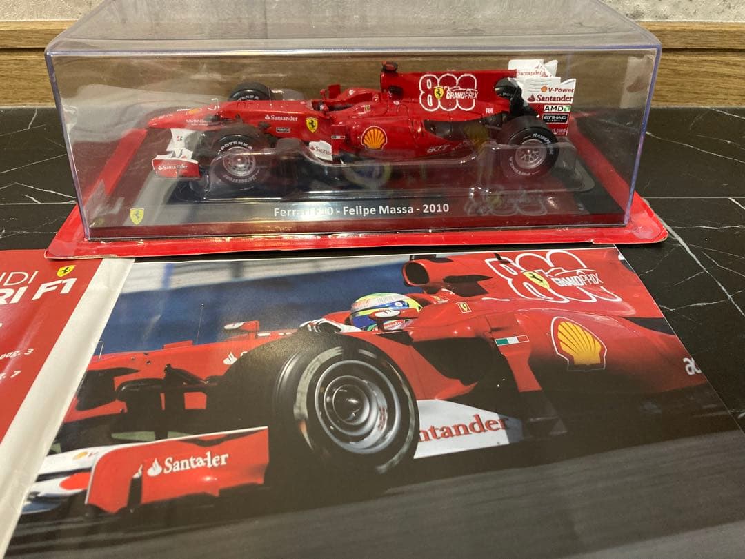 ラス1 日本未発売　フェラーリF1 ビッグスケールコレクション F10 マッサ