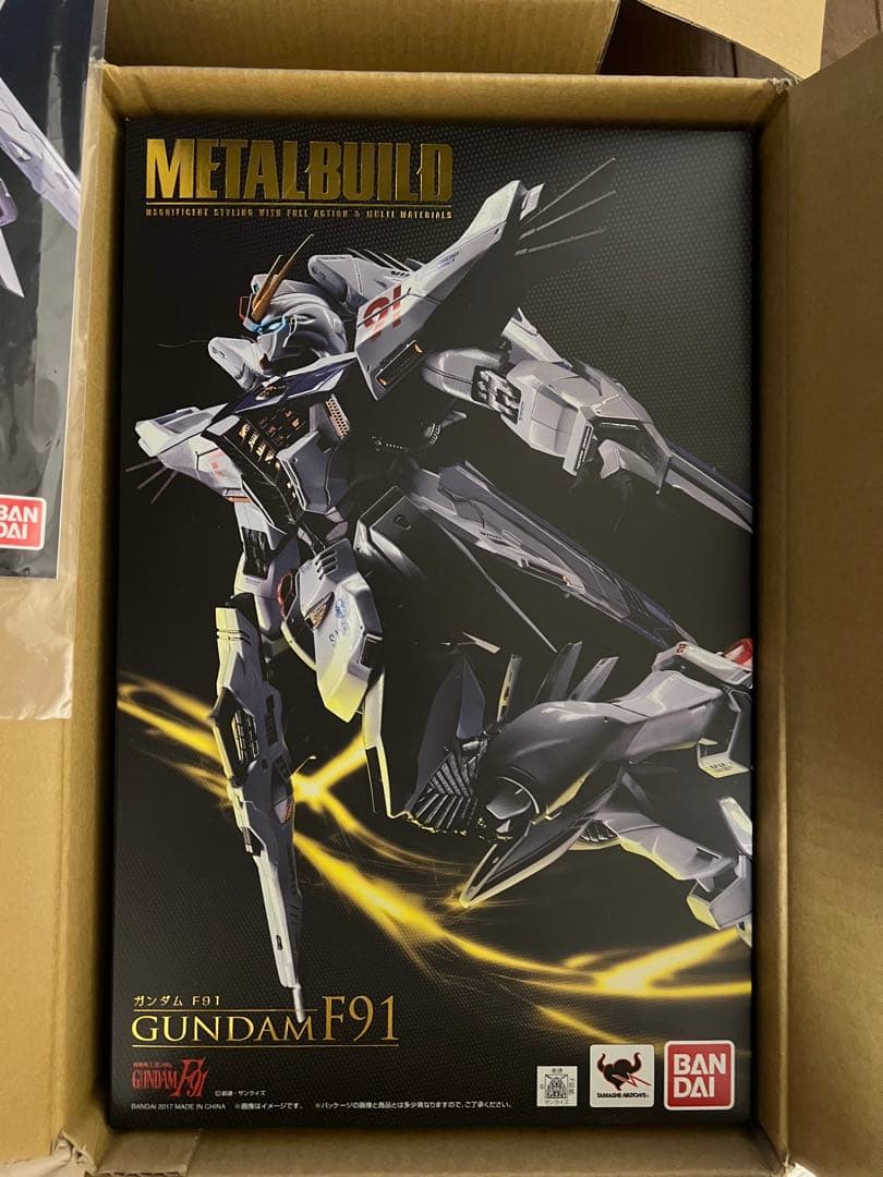 L BUILD ガンダムF91 + MSVオプションセット①