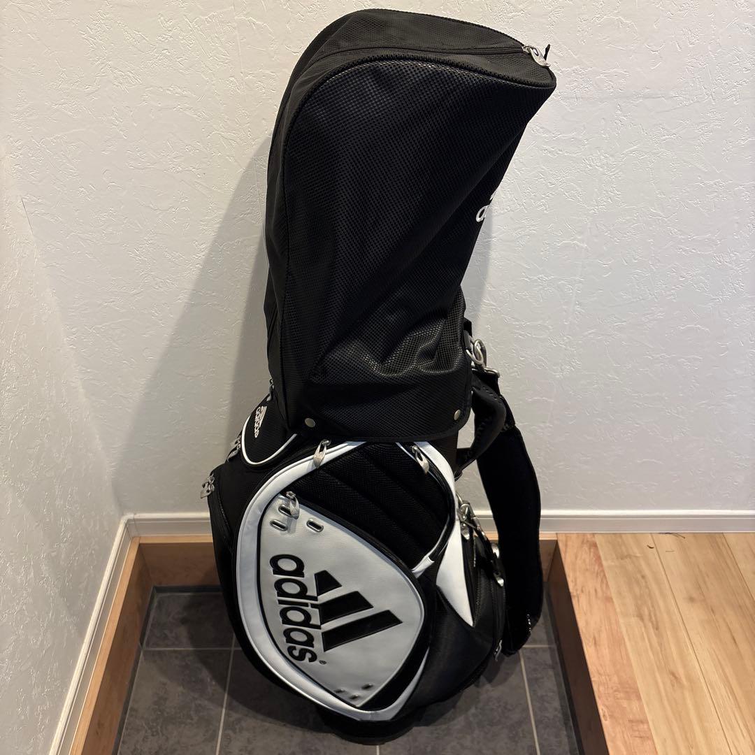 美品 adidas アディダス ゴルフ キャディーバック９型