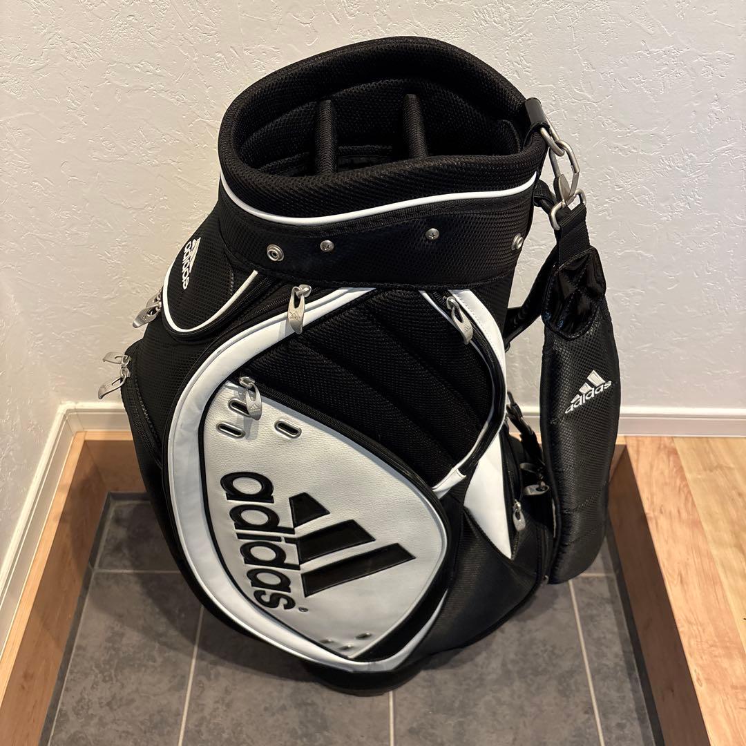美品 adidas アディダス ゴルフ キャディーバック９型