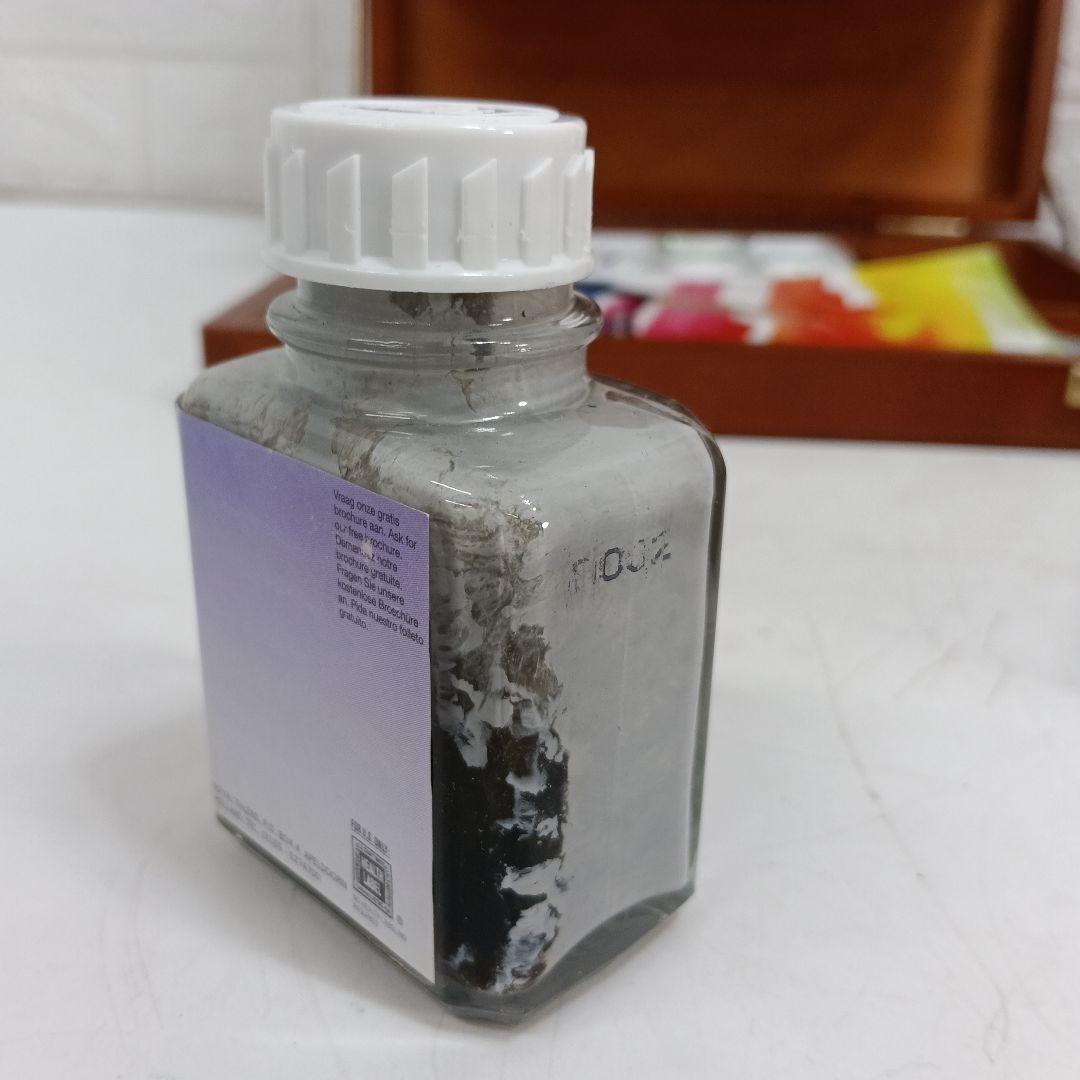 Rembrandt 絵具セット 木製ケース付き　セット上109