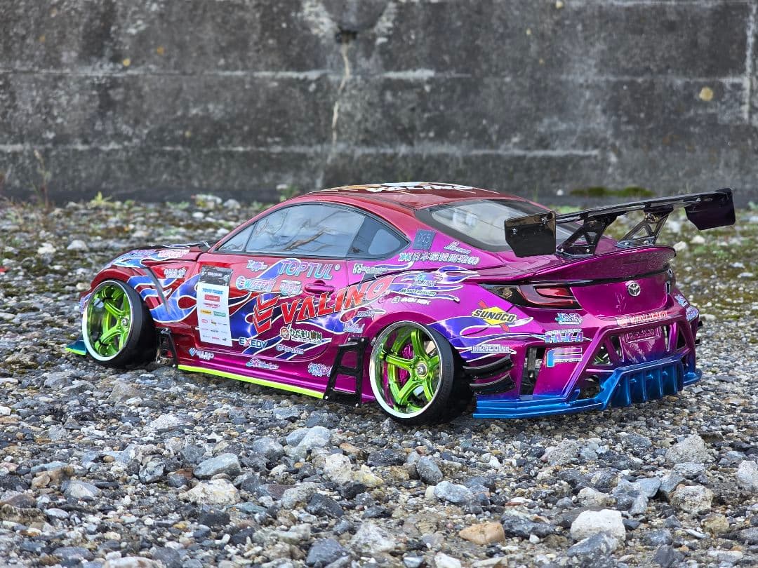 アディクション　GR86 　中村直樹選手アライブフーン仕様ラジコンホディ