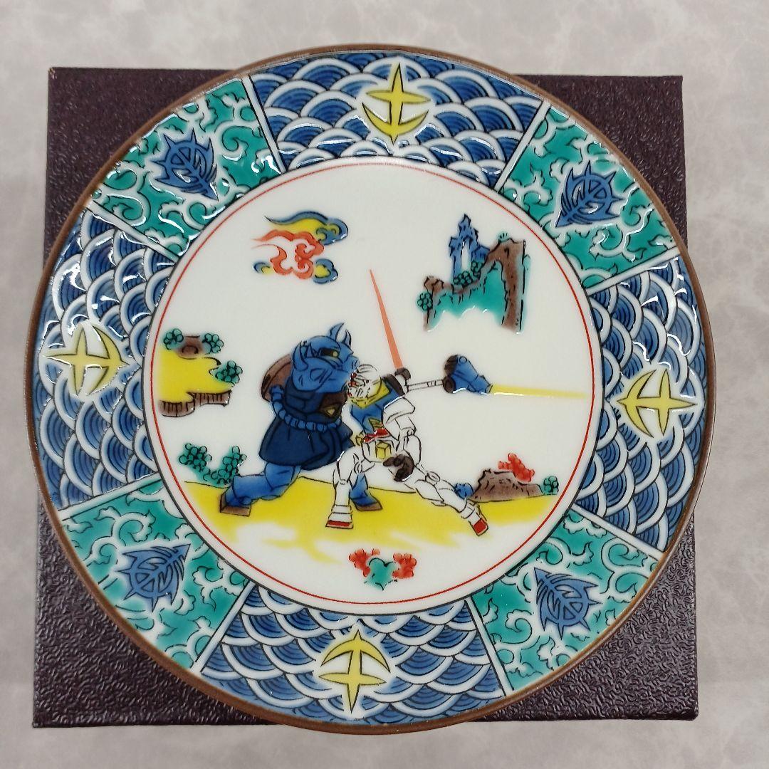 新品未使用‼️ガンダム【九谷焼豆皿 6枚セット】ガンダムカフェ限定