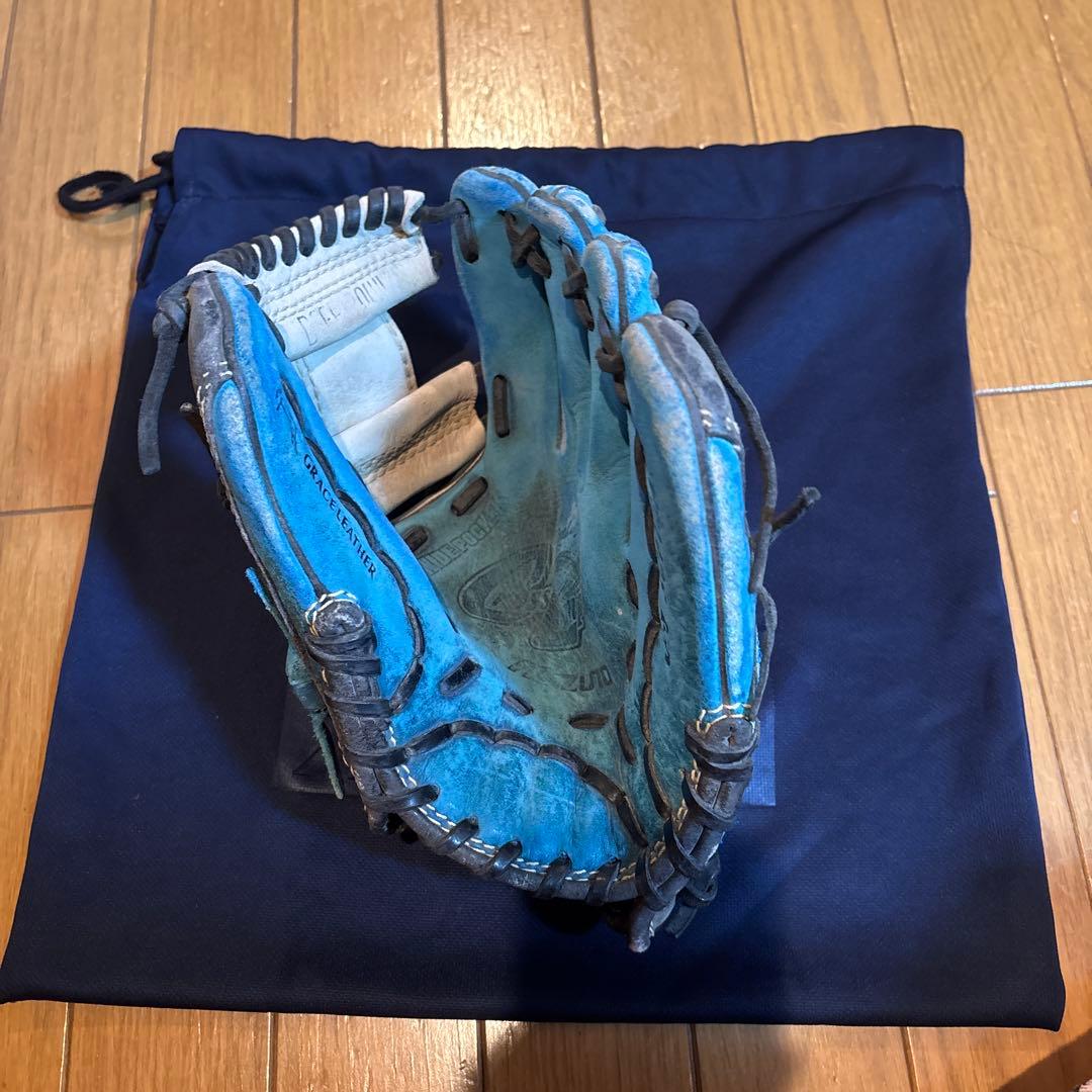 ミズノ軟式用orソフトボール用 子供用グローブ マルチクリーナオイル グラブ入れ