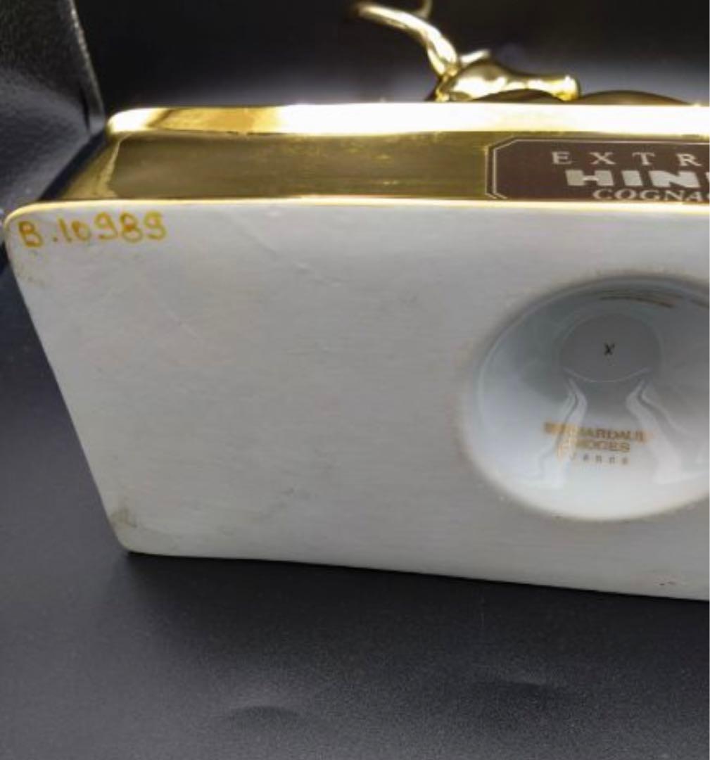 HINE EXTRA COGNAC 金鹿 リモージュ陶器製ボトル 750ml