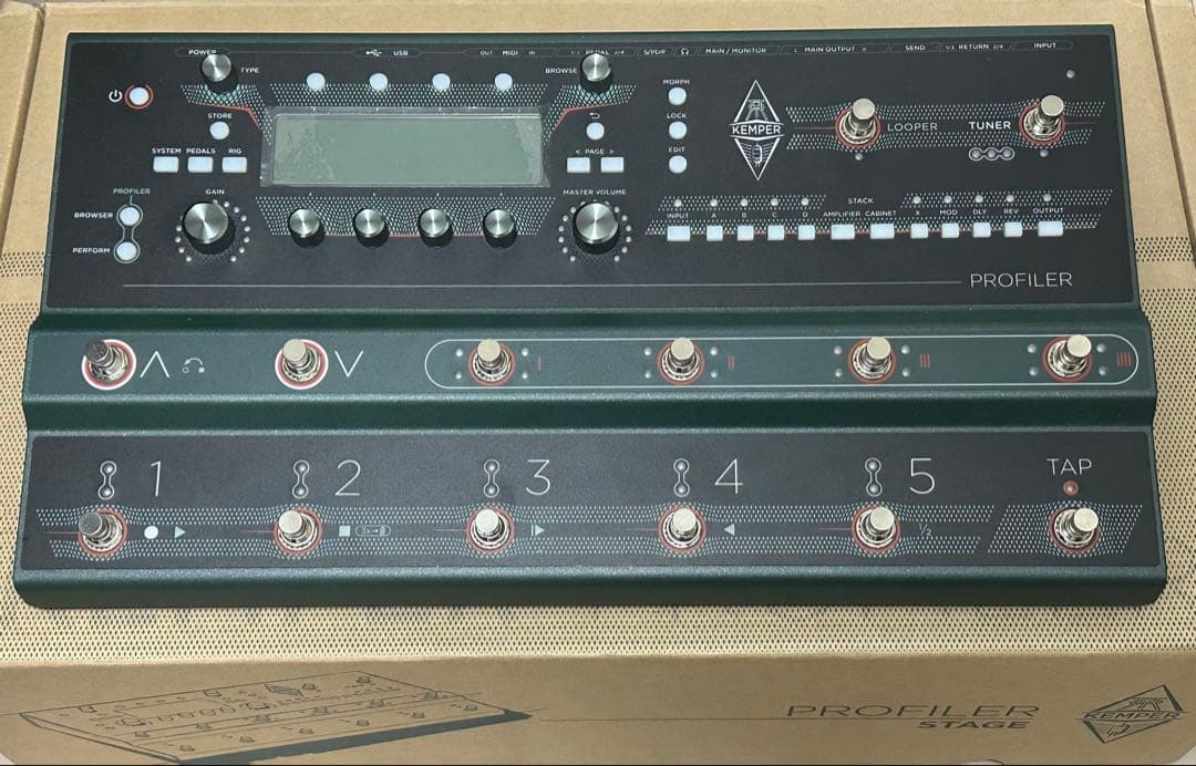 ギター KEMPER PROFILER STAGE