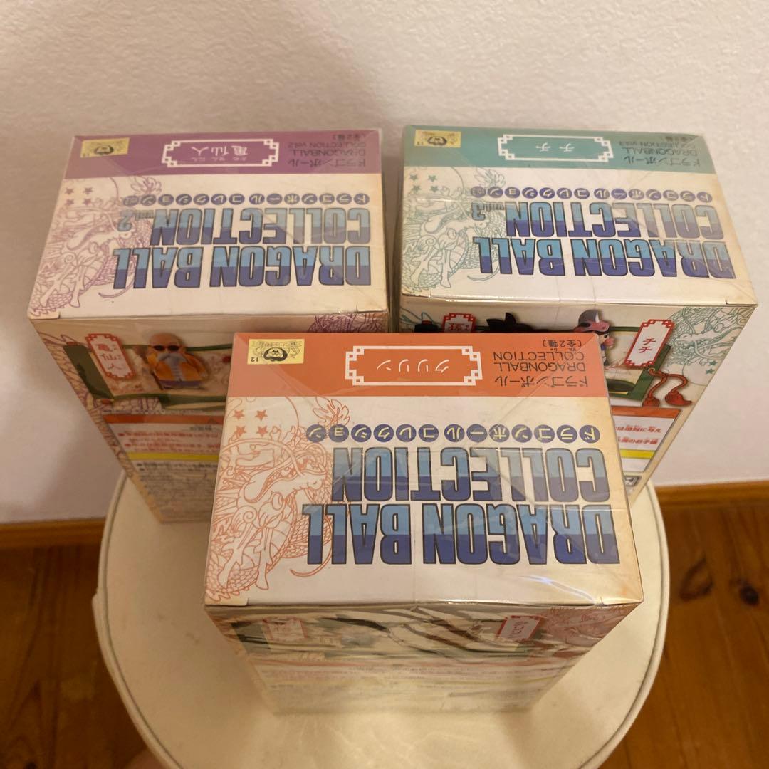 ドラゴンボールコレクション フィギュアセット　亀仙人　チチ　クリリン