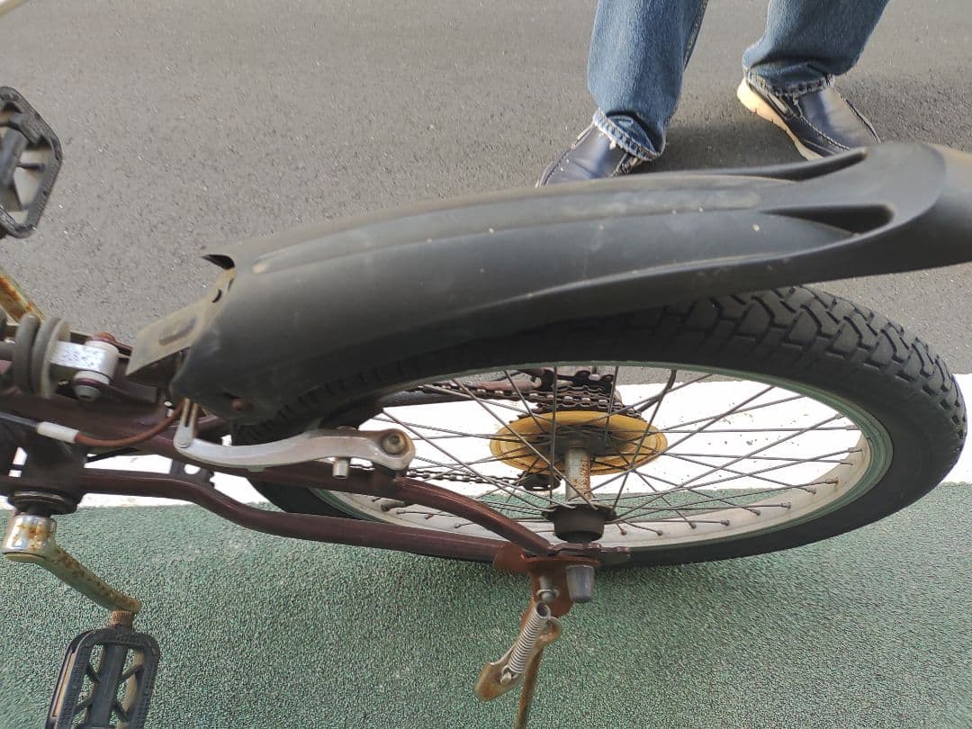 おりたたみ自転車　6段ギア