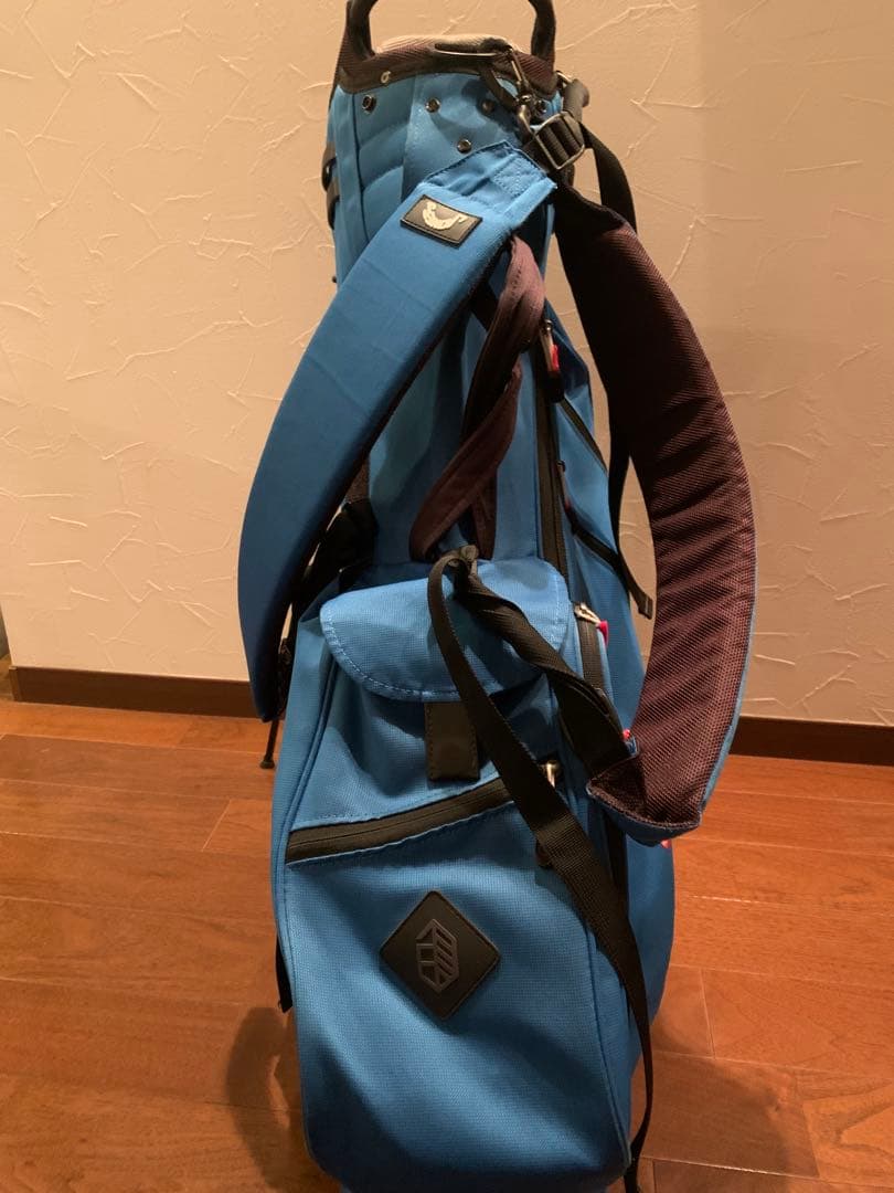 Jones スタンドバッグ 青