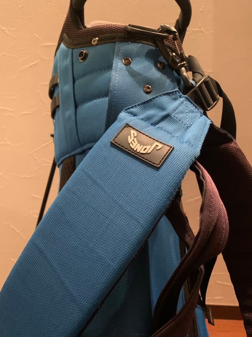 Jones スタンドバッグ 青
