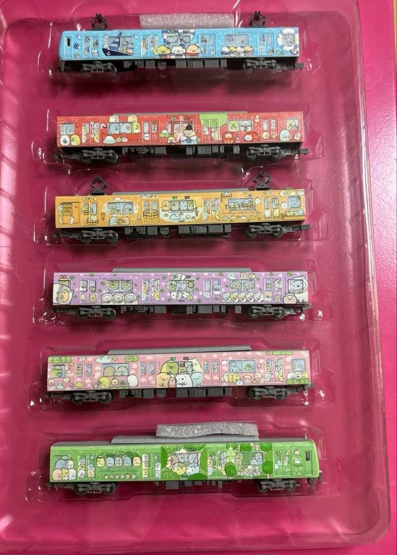 南海1000系すみっコぐらしラッピング6両セット