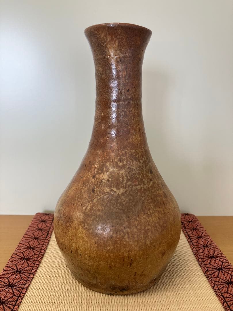 【袮彦】一輪ざし 愚陶庵 仁泉 箱表書 江川蒼竹 西潟東平作 1967年 共箱