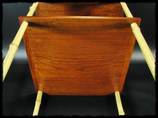 鵬雲斎好 三和棚 川瀬 表完 裏千家 棚物 茶道具 共箱 g5