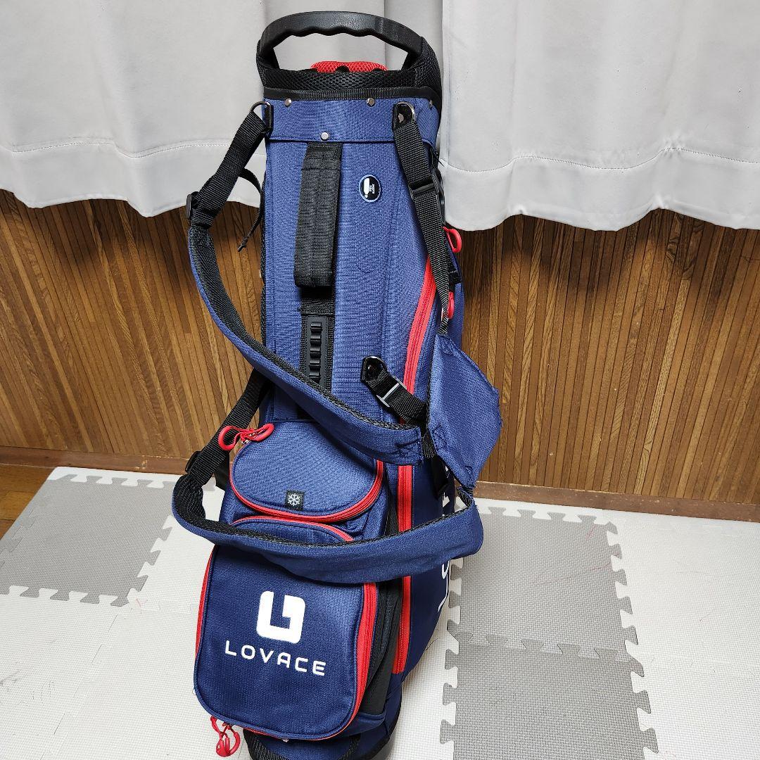 【新品未使用】14分割 LOVACE ネイビー キャディバッグ 残り1個