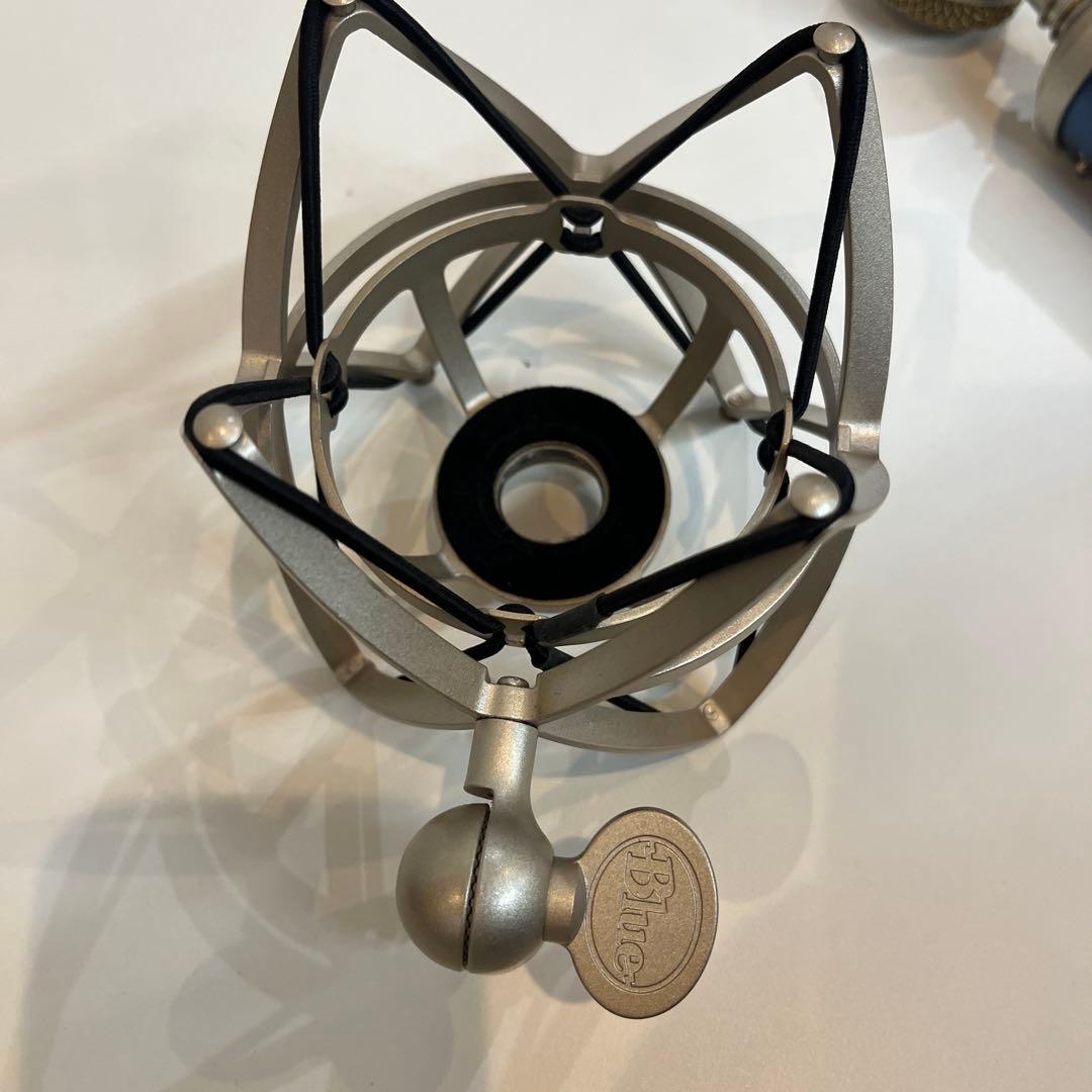 Blue コンデンサーマイク ショックマウント付き 動作確認済