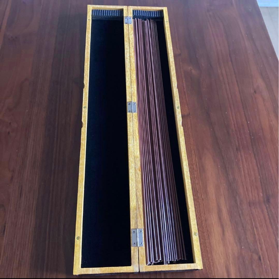 筮竹50cm (木箱付き)六十四卦速見表(キャンバス地　50cm)筮竹台　易経