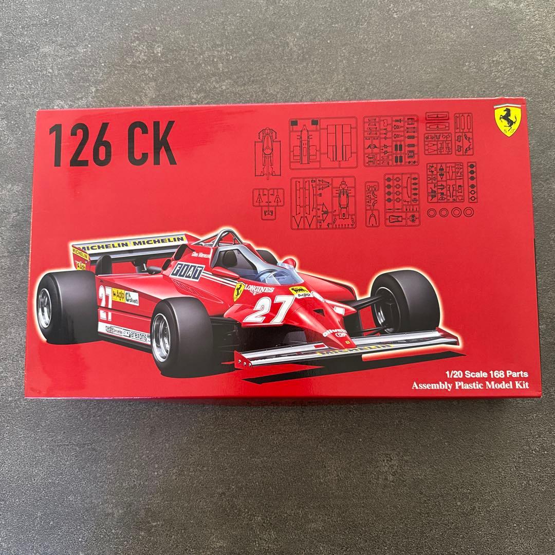【新品未組立】フジミ 1/20 GP4 フェラーリ126 CK